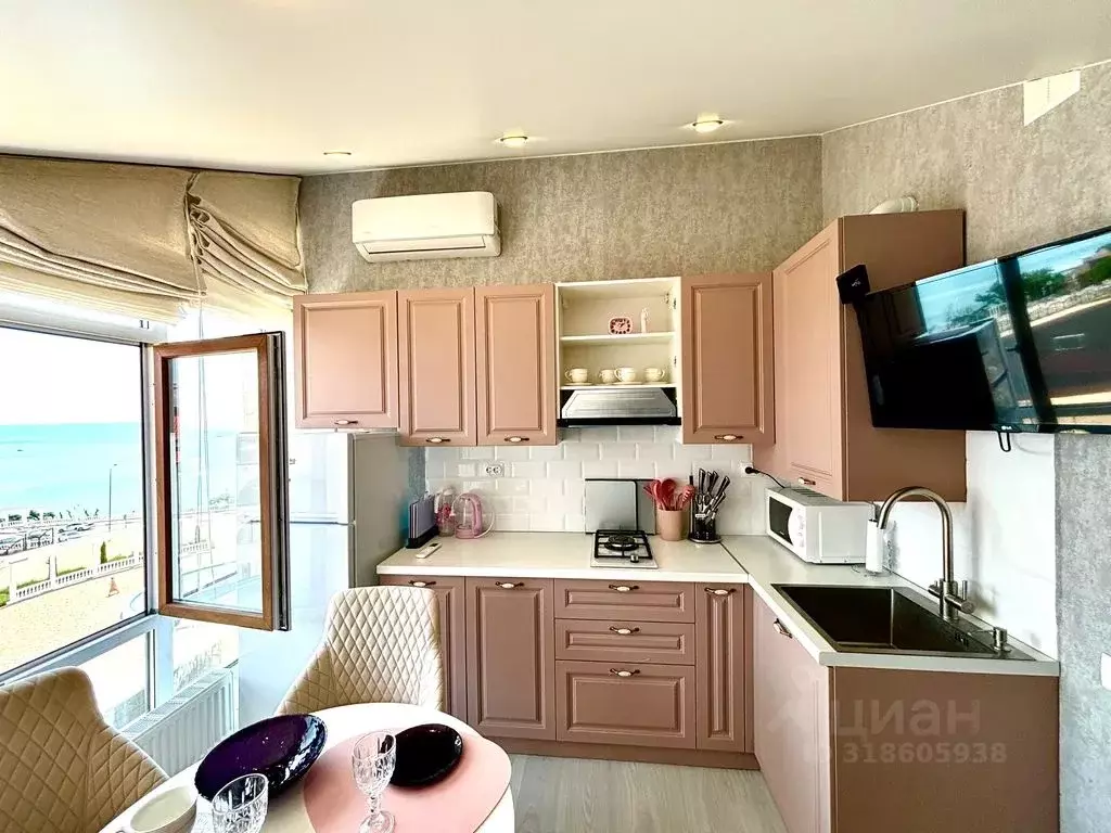Студия Краснодарский край, Геленджик Крымская ул., 22к14 (25.0 м) - Фото 1