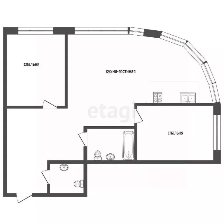 3-к кв. Крым, Ялта ул. Ореховая, 23А (104.0 м) - Фото 2