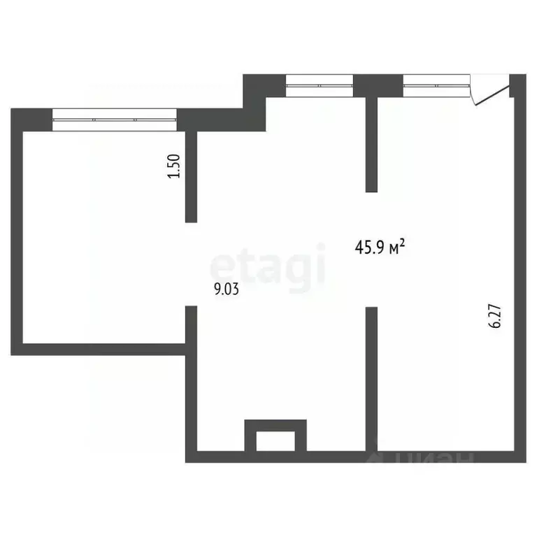 Помещение свободного назначения в Москва пер. 1-й Котляковский, 4к3 ... - Фото 2