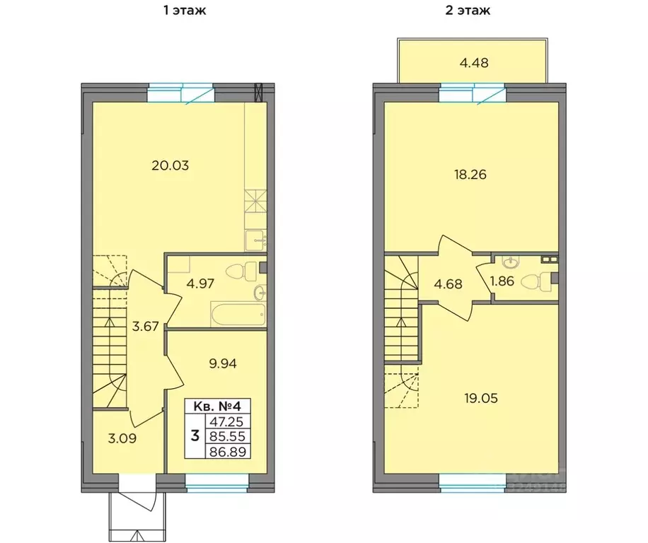 Таунхаус в Ленинградская область, Тосненский район, Федоровское ... - Фото 1