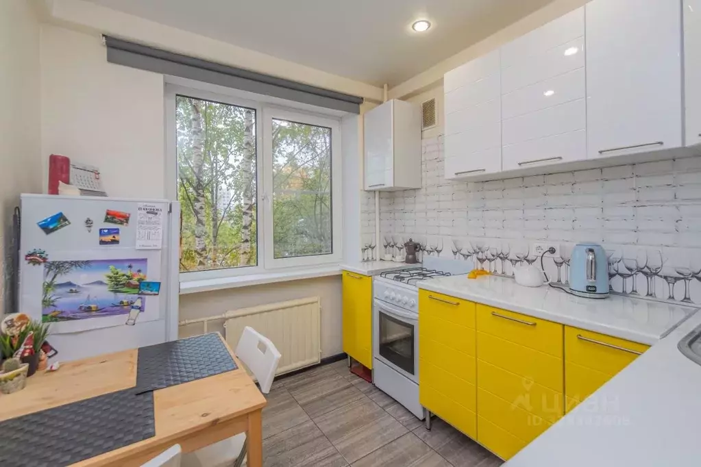 2-к кв. Санкт-Петербург просп. Энгельса, 145К3 (50.0 м) - Фото 1