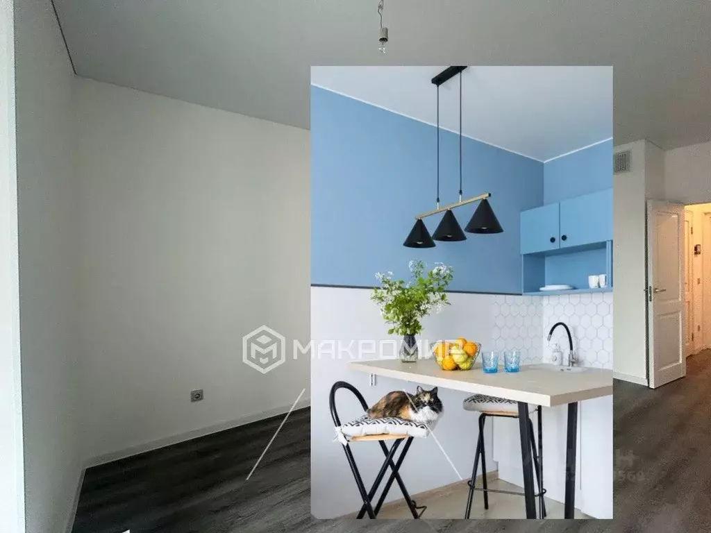 Студия Санкт-Петербург 1-й Предпортовый проезд, 1 (24.0 м) - Фото 1