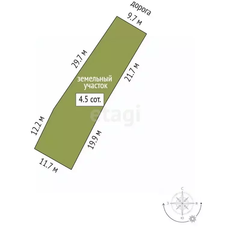 Участок в Ставропольский край, Кисловодск Бештау СТ,  (4.45 сот.) - Фото 2