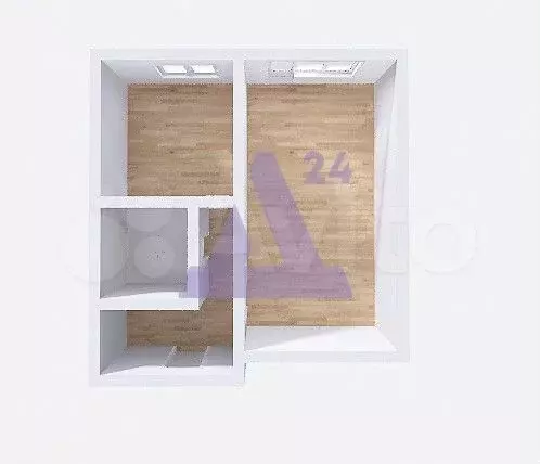 1-к. квартира, 34 м, 2/5 эт. - Фото 0