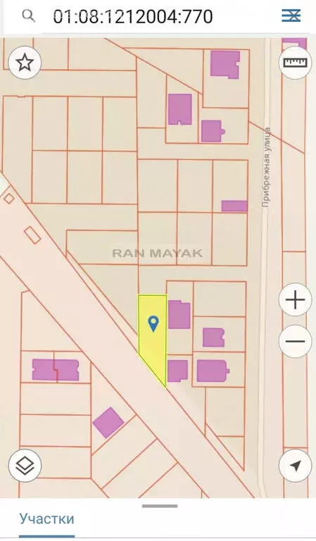 Участок в Майкоп, улица Георгия Шумакова, 37 (6.6 м) - Фото 1