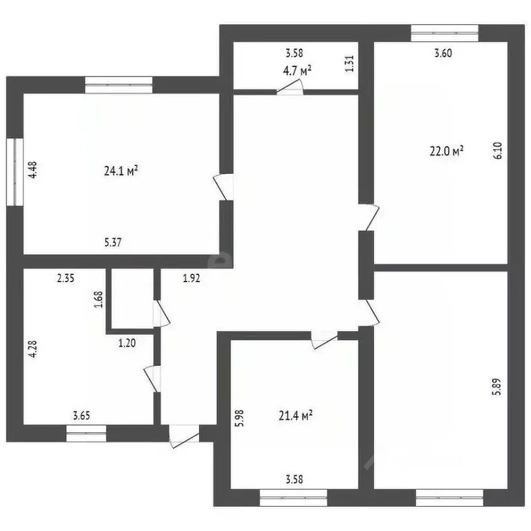 Дом в Белгородская область, Белгородский район, пос. Майский ул. ... - Фото 2