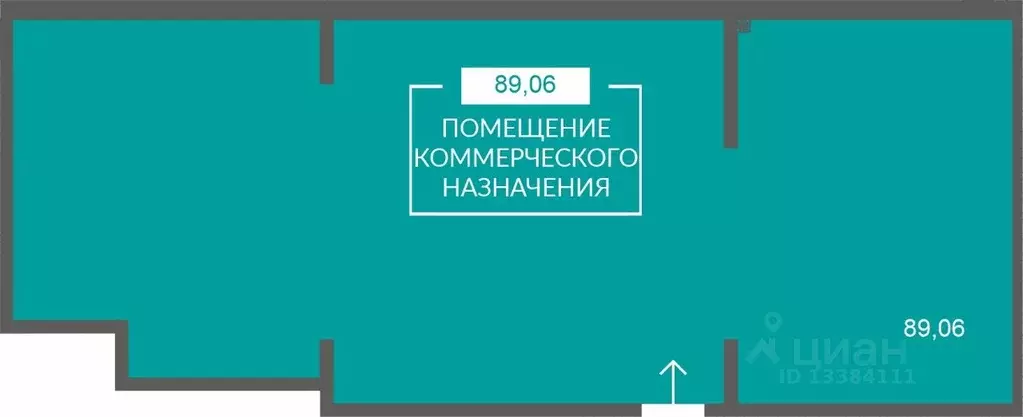 Помещение свободного назначения в Крым, Симферополь Абрикос 2 жилой ... - Фото 1