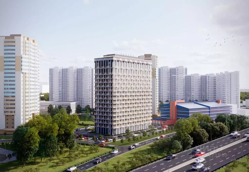 Студия Московская область, Одинцово ул. Чистяковой, 8к2 (22.58 м) - Фото 0