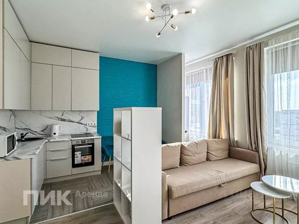 Студия Москва просп. Магеллана, 1 (28.9 м) - Фото 1