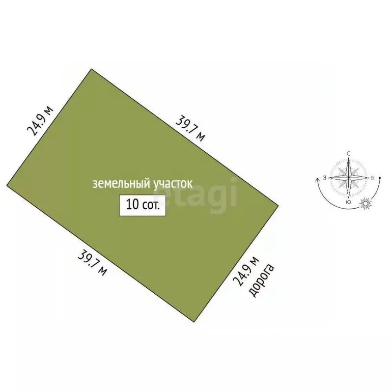 Участок в Забайкальский край, Читинский район, Угданское с/пос, с. ... - Фото 1