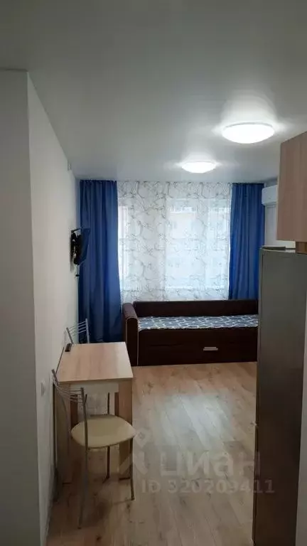 Студия Тюменская область, Тюмень ул. Новоселов, 103к1 (30.0 м) - Фото 1