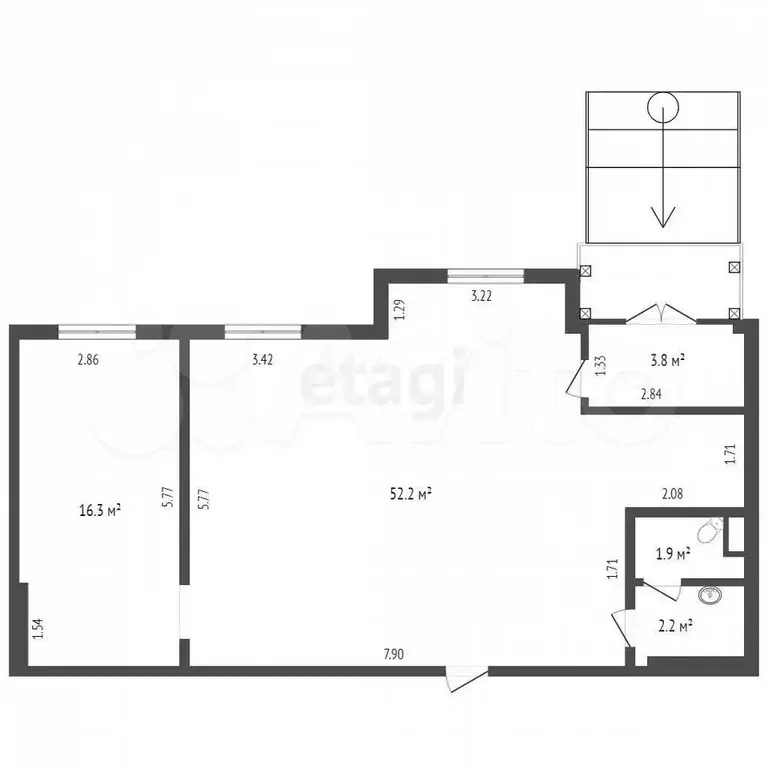 Продам помещение свободного назначения, 75 м - Фото 0