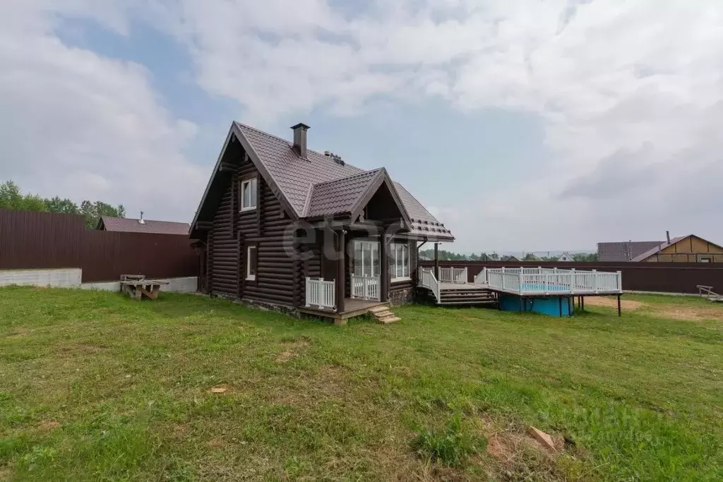 Дом в Пермский край, Добрянский муниципальный округ, д. Залесная ул. ... - Фото 0
