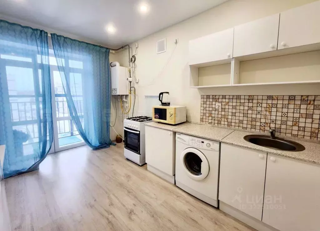 1-к кв. Татарстан, с. Высокая Гора ул. Рождественская, 4А (34.3 м) - Фото 1