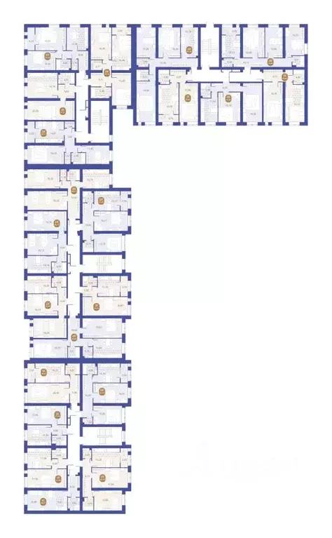 3-к кв. Пензенская область, Пенза Артель жилой комплекс (81.43 м) - Фото 1