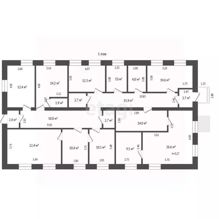 Офис в Тюменская область, Тюмень ул. Седова, 19А (420 м) - Фото 2