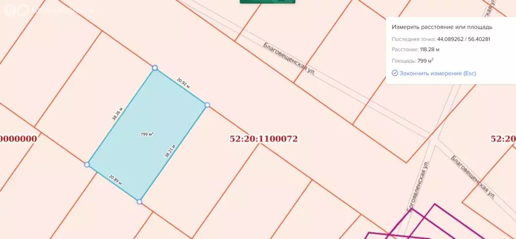 Участок в Нижегородская область, Бор (8 м) - Фото 1