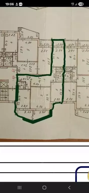 3-к кв. Тамбовская область, Тамбов Астраханская ул., 175/24 (92.2 м) - Фото 1