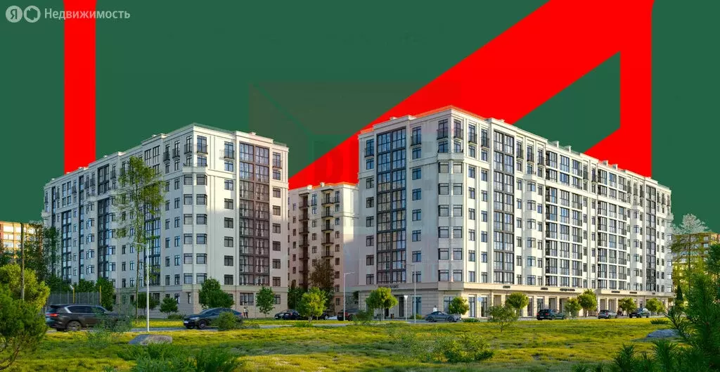 3-комнатная квартира: Калининград, улица Старшины Дадаева, 55 (90.07 ... - Фото 0