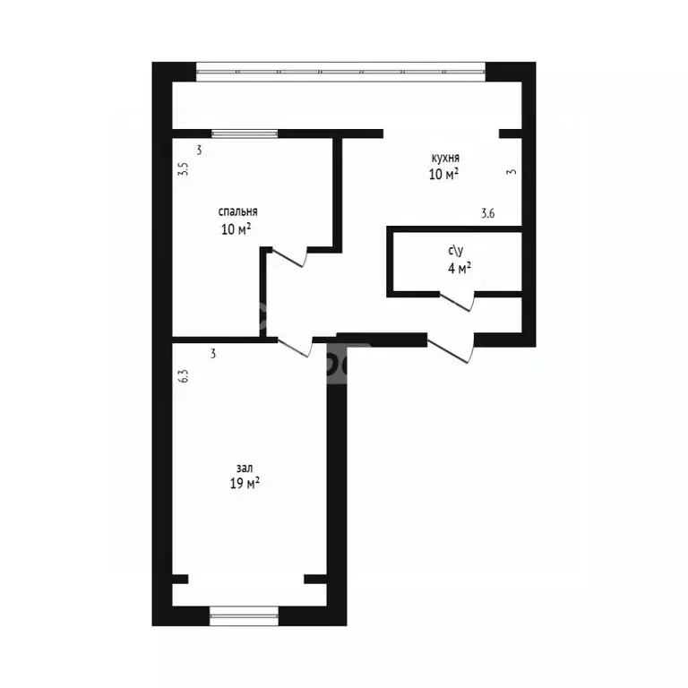 2-к кв. Дагестан, Дербент ул. Шахбазова, 57 (55.0 м) - Фото 2