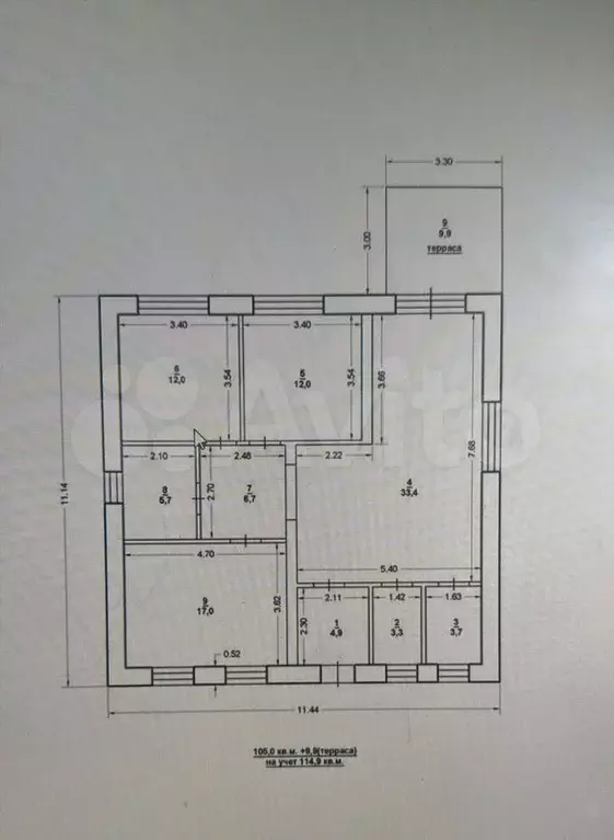 Дом 114,9 м на участке 6 сот. - Фото 0
