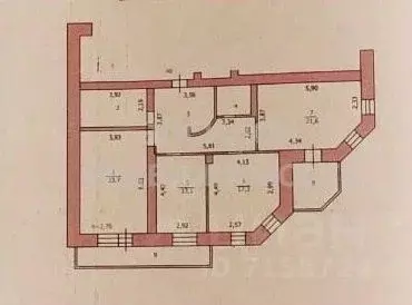 3-к кв. Курская область, Курск Советская ул., 12 (115.0 м) - Фото 1