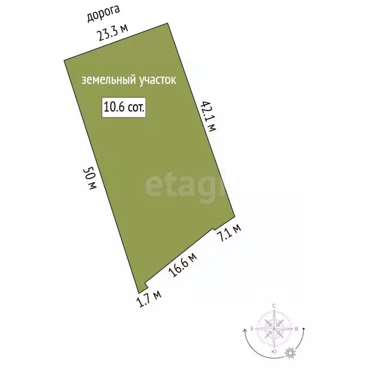 Участок в Московская область, Дубна ул. Боринка (10.6 сот.) - Фото 2