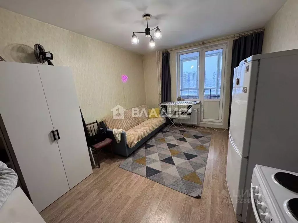 Студия Ленинградская область, Мурино Всеволожский район, просп. ... - Фото 1