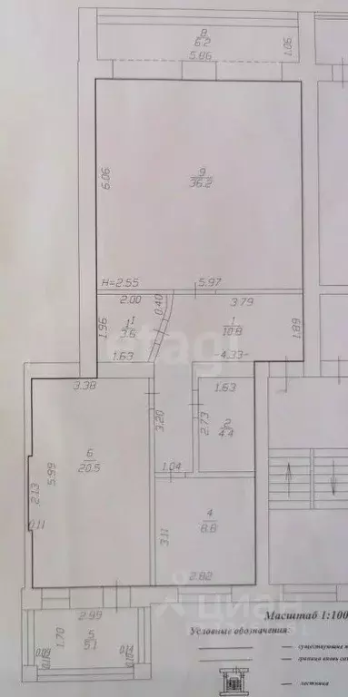 2-к кв. Краснодарский край, Анапа ул. Ленина, 145 (91.8 м) - Фото 1