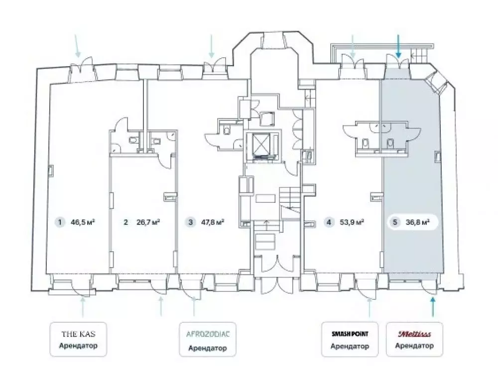 Торговая площадь в Москва Большая Бронная ул., 25С3 (37 м) - Фото 2