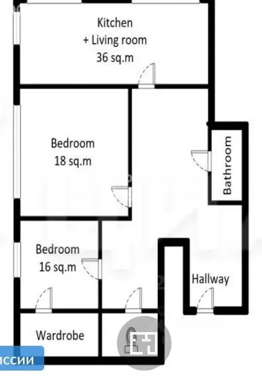 3-комнатная квартира: Москва, Береговой проезд, 5к2 (93 м) - Фото 1