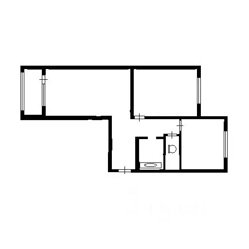 2-к кв. Москва Братиславская ул., 22 (61.0 м) - Фото 1