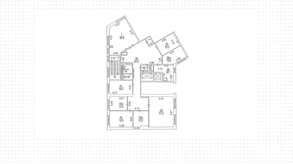 Офис в Москва Ружейный пер., 3 (272 м) - Фото 2