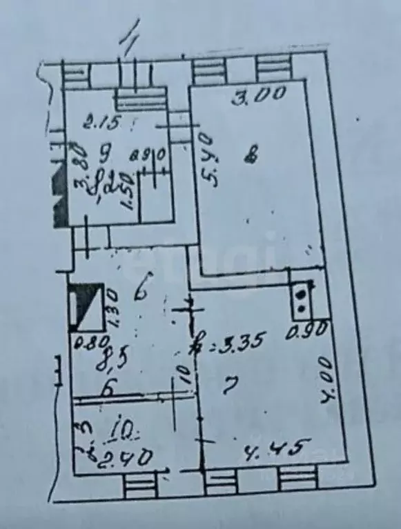 3-к кв. Иркутская область, Иркутск ул. Бабушкина, 19Д (54.5 м) - Фото 2