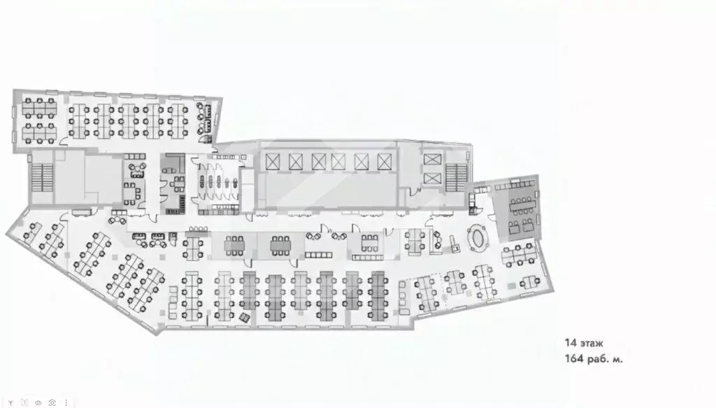 Помещение свободного назначения в Москва ул. Сущевский Вал, 18 (3924 ... - Фото 2