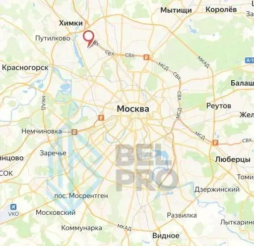 Торговая площадь в Москва Фестивальная ул., 8А (103 м) - Фото 1