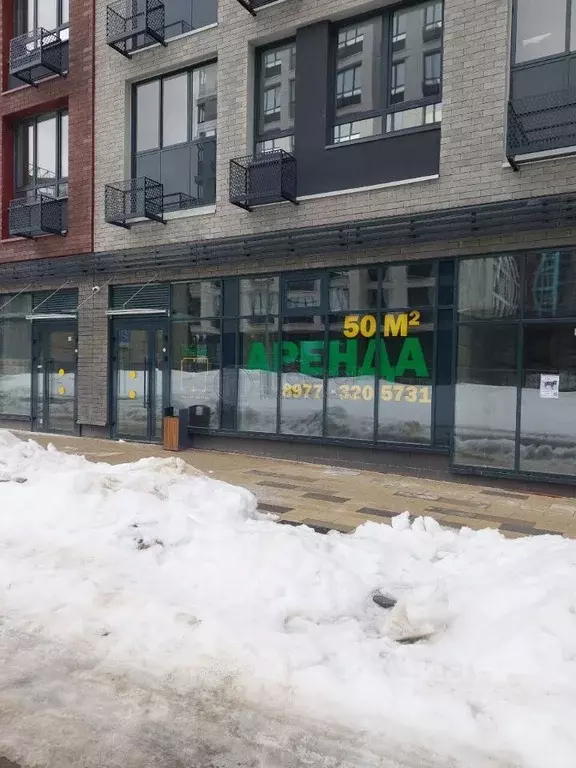 Помещение свободного назначения в Москва Скандинавия жилой комплекс, ... - Фото 1