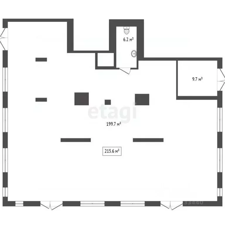 Помещение свободного назначения в Тюменская область, Тюмень ул. ... - Фото 2