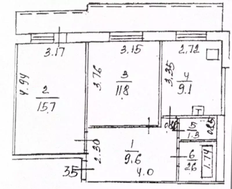 2-к кв. Башкортостан, Уфа ул. Менделеева, 118/1 (50.1 м) - Фото 1