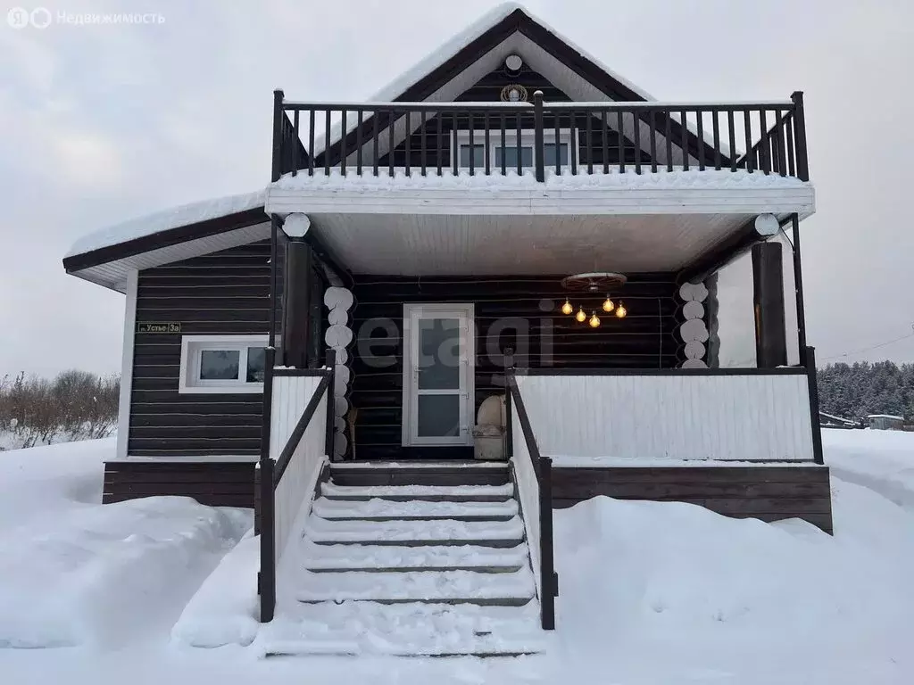 Дом в село Нижняя Синячиха, посёлок Устье, улица Устье (80 м) - Фото 2