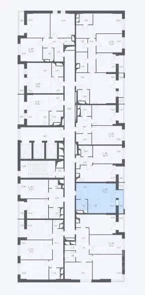 Студия Московская область, Красногорск ул. Тенистых Аллей, 3к2 (30.2 ... - Фото 2