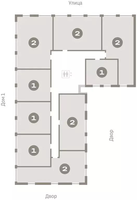 1-комнатная квартира: Тюмень, жилой комплекс Республики 205 (35.47 м) - Фото 1