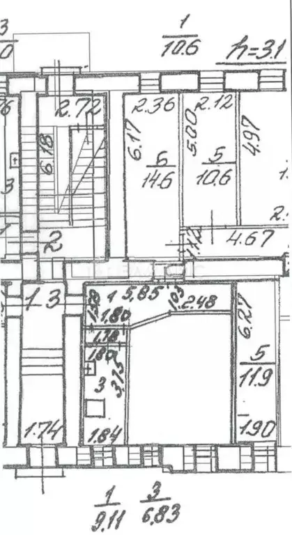 2-к кв. Санкт-Петербург ул. Воскова, 26 (48.3 м) - Фото 2