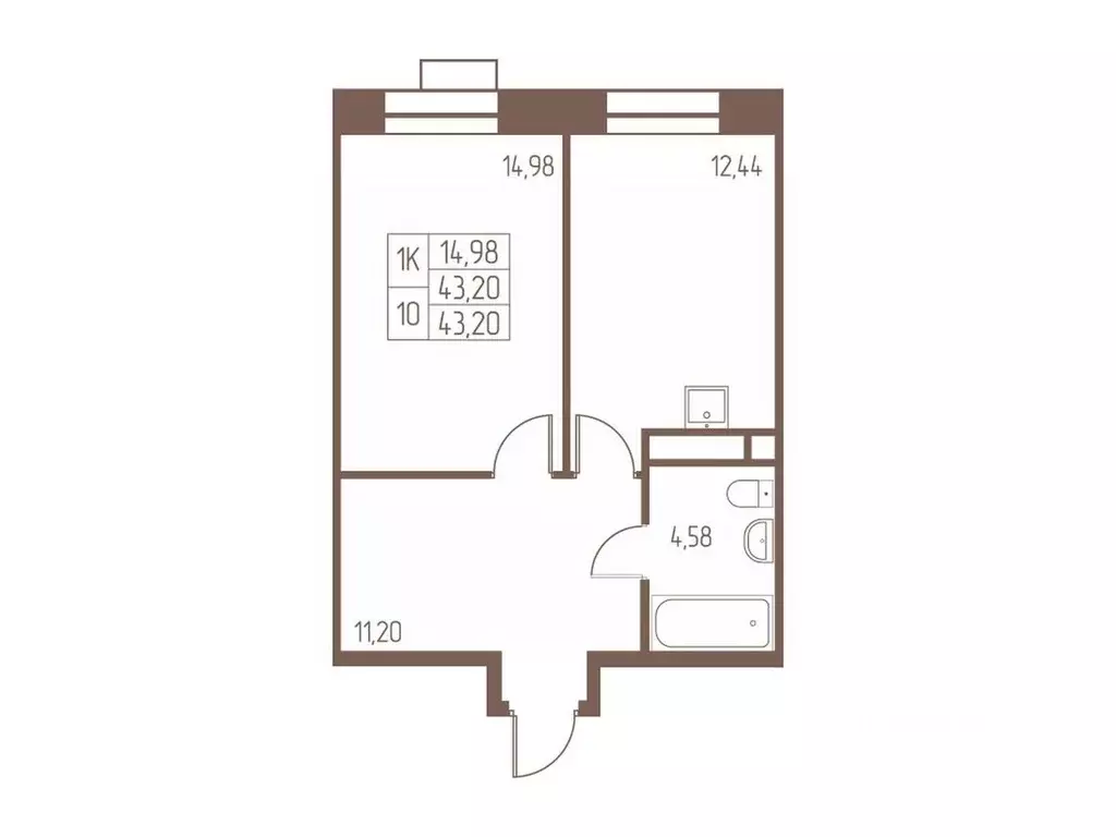 1-к кв. Московская область, Ивантеевка Пушкинский городской округ, ... - Фото 1
