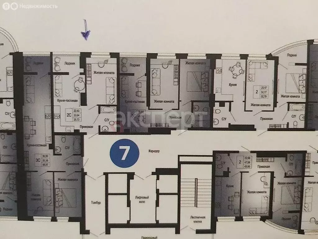 Квартира-студия: Ростов-на-Дону, Привокзальная улица, 3 (40 м) - Фото 1