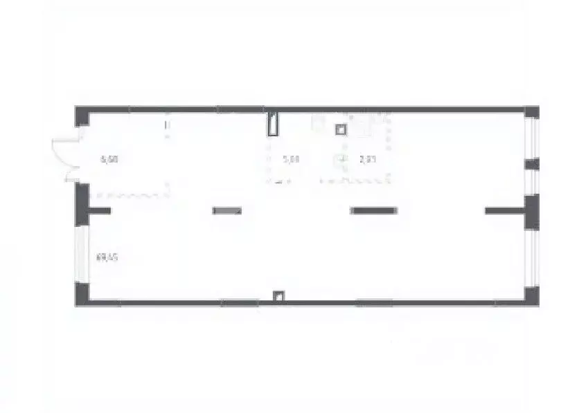 Торговая площадь в Московская область, Домодедово городской округ, с. ... - Фото 2