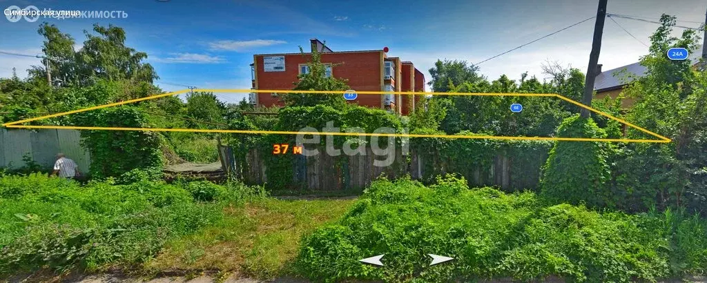 Участок в Ульяновск, Брестская улица (4.81 м) - Фото 0