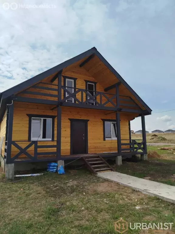 Дом в Емельяновский район, Солонцовский сельсовет, село Дрокино (110 ... - Фото 1