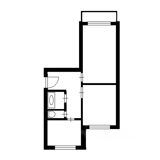 2-к кв. Москва Остафьевская ул., 8к1 (58.0 м) - Фото 1