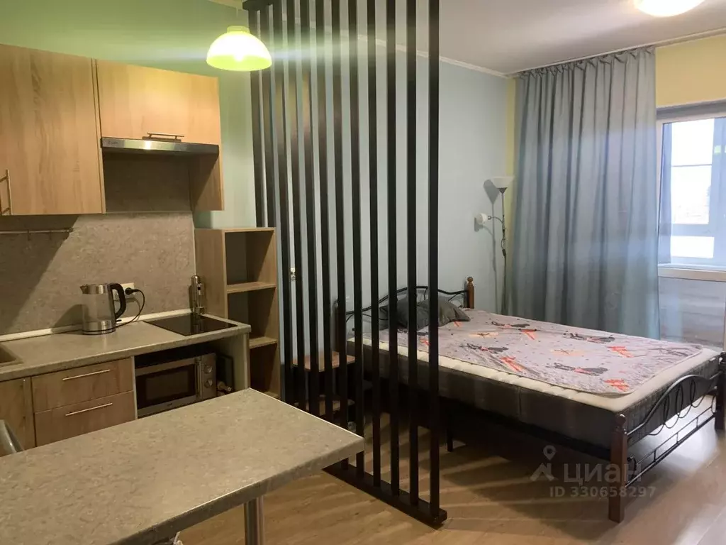 Студия Санкт-Петербург Комендантский просп., 67 (23.9 м) - Фото 1